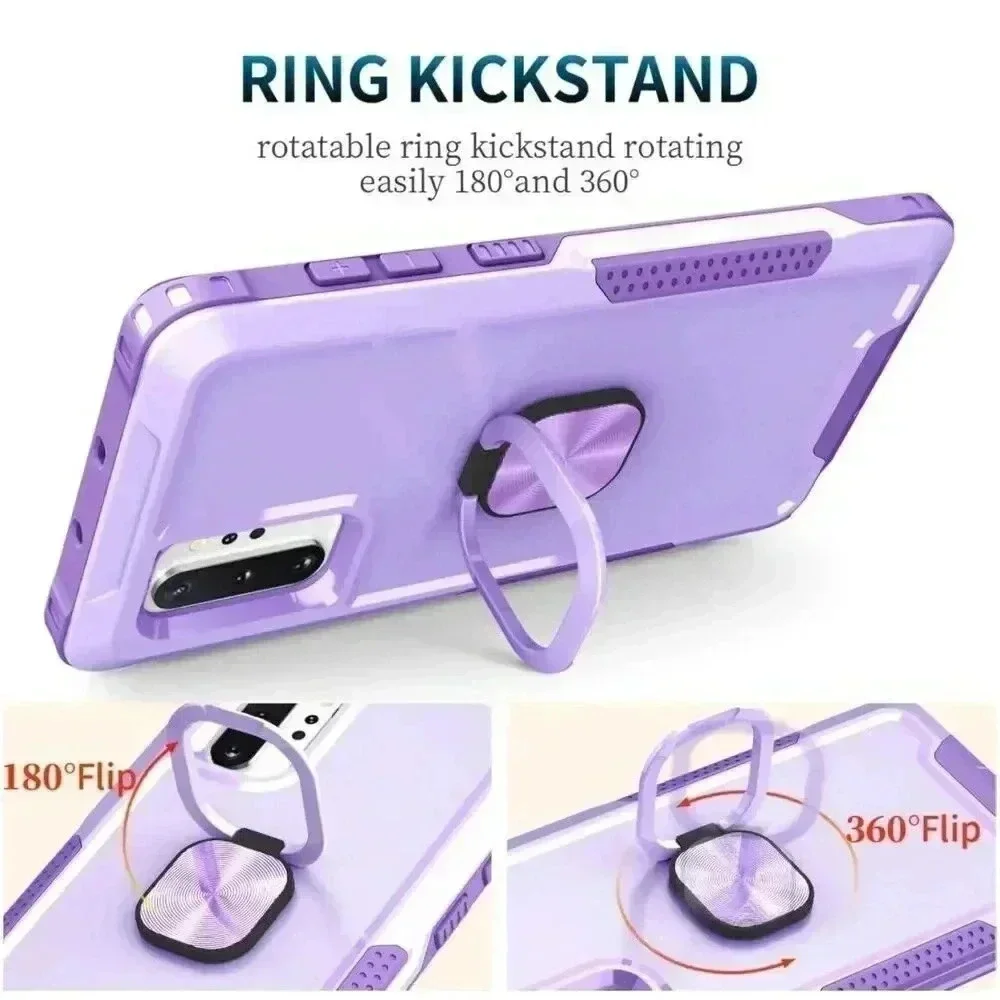 Hybrid Silicone Shockproof Cover for Samsung Galaxy Note 10 Plus Note10+ 5G 6.8”